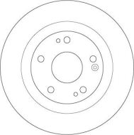TRW Brzdový kotúč DF6705 2 ks - cena, srovnání