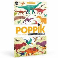 Poppik Vzdelávací samolepkový plagát Dinosaury - cena, srovnání