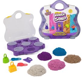 Spinmaster Kinetic Sand Kufrík s doplnkami