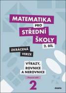 Matematika pro střední školy 2.díl Zkrácená verze - cena, srovnání