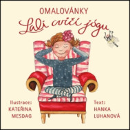 Lali cvičí jógu - Omalovánky - cena, srovnání