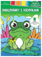 Omalovánky s vodovkami - Veselá zvířátka - cena, srovnání