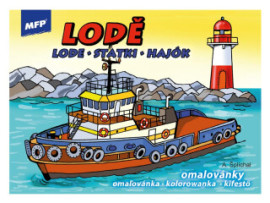 Omalovánky  Lodě