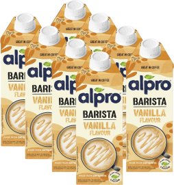 Alpro Barista ovseno-sójový nápoj s vanilkovou príchuťou 8x750ml