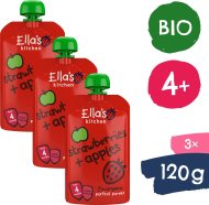 Ellas Kitchen BIO Jahoda a jablko 3x120g - cena, srovnání