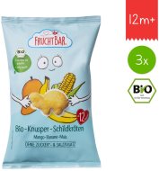 Fruchtbar BIO chrumky korytnačky kukurica, mango a banán 3x30g - cena, srovnání