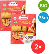 Fruchtbar BIO špaldové taštičky jahoda a jablko 12x22g - cena, srovnání