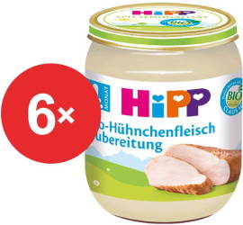 Hipp BIO Kuracie mäso 6x125g