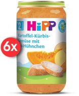 Hipp BIO Zemiaky, tekvica, zelenina s kuracím mäsom 6x250g - cena, srovnání