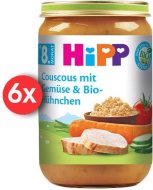 Hipp BIO Kuskus so zeleninou a kuracím mäsom 6x220g - cena, srovnání