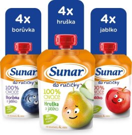 Hero Sunar Do ručičky ovocná kapsička mix 12x100g