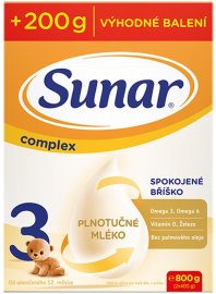 Hero Sunar Complex 3 dojčenské mlieko 800g