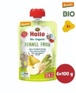 Holle Fennel Frog BIO pyré hruška jablko fenikel 6x100g - cena, srovnání