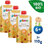 Salvest Põnn BIO Ovocné smoothie s ananásom 3x110g - cena, srovnání