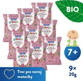 Salvest Põnn BIO Jahodové chrumky 9x20g