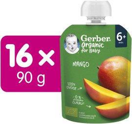 Gerber Organic kapsička mango 16x90g