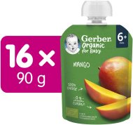 Gerber Organic kapsička mango 16x90g - cena, srovnání