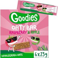 Goodies Ovesné tyčinky malina a jablko 6x23g - cena, srovnání