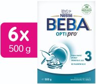 Nestlé Beba Optipro 3 6x500g - cena, srovnání