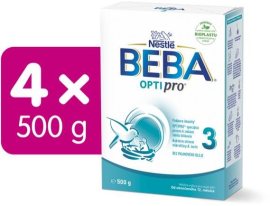 Nestlé Beba Optipro 3 4x500g