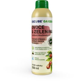 Escube Garden prírodný biostimulant a hydroabsorbent - ovocie a zelenina 250ml