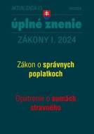 Aktualizácia I/3 2024 - daňové a účtovné zákony - cena, srovnání