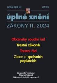 Aktualizace 2024 II/4 Občanský soudní řád