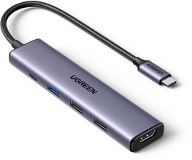 Ugreen 5-in-1 USB-C to HDMI/USB 3.0/2x USB 2.0/PD