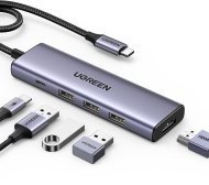 Ugreen 5-in-1 USB-C to HDMI/3xUSB 3.0/PD100W - cena, srovnání