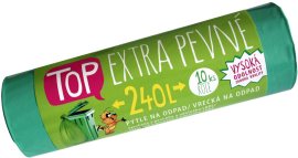 Vipor Vrecia LDPE Top Extra pevné 240l 10ks zelené