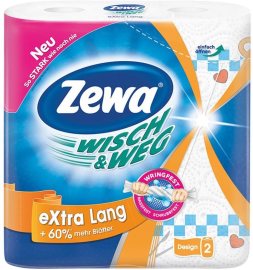 Zewa Wisch&Weg Extra Lang Design 2ks