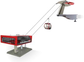 Jägerndorfer D-Line Spielset 1:32 Kohlmaisbahn schw/rot