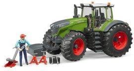 Bruder 4041 Traktor Fendt 1050 Vario s mechanikom a dielenským náradím