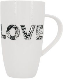 By Inspire Hrnček Patchwork Love 600 ml