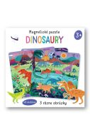 Dinosaury - Magnetické puzzle - cena, srovnání