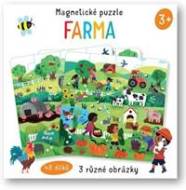 Magnetické puzzle Farma - cena, srovnání