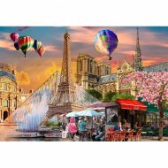 Wooden City Puzzle drevené - Jar v Paríži XL - cena, srovnání