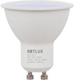 Retlux RLL 613 GU10 bulb 5 W WW D