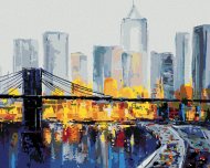 Zuty Maľovanie podľa čísel - Rušný New York, 40 x 50 cm, bez rámu a bez napnutia plátna - cena, srovnání