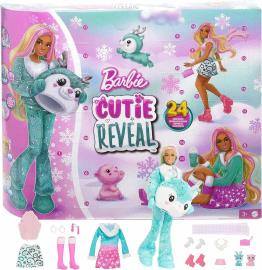 Mattel Barbie Cutie Reveal Adventný kalendár 2023