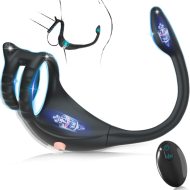 Superlove Dual Vibrating Cock Ring Anal Lock & Prostate Massager - cena, srovnání