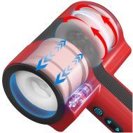 Superlove Powerful Automatic Dual-Sleeve Thrusting, Rotating & Vibrating Blowjob Masturbator - cena, srovnání