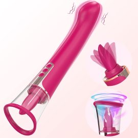 Superlove Oral Clitoral Licking & Sucking 2in1 G-spot Vibrator