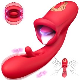 Superlove Triple Stimulation Licking Tongue & Flapping G-Spot Vibrator