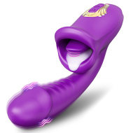 Superlove Cum with Me Dual Vibrator with Tongue - cena, srovnání