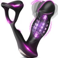 Superlove Sensual Prostate Massager with Double Cock Ring - cena, srovnání