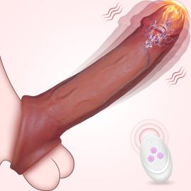 Superlove BigD Vibrating Realistic Penis Sleeve