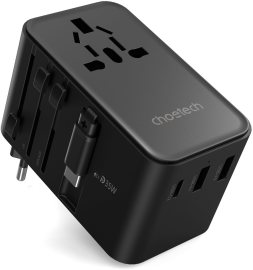 Choetech 35W Travel Wall Charger with inside cable