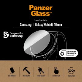 Panzerglass Ochranné sklo Samsung Galaxy Watch6 40 mm