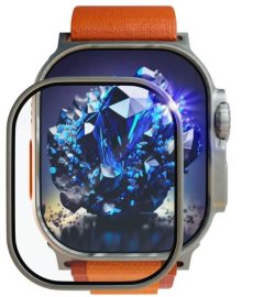 Fixed Armor Sapphire s oceľovým rámčekom pre Apple Watch Ultra 49 mm